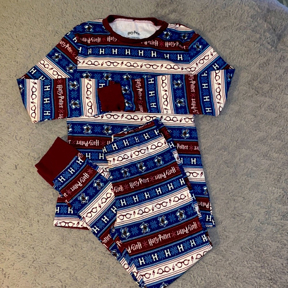 🔮 3/$15!! Youth Harry Potter Pajama Set Size Medium